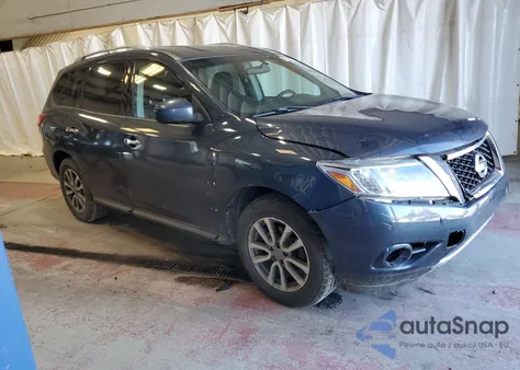 2016 Nissan Pathfinder S z USA, uszkodzony, nr VIN 5N1AR2MM6GC656243